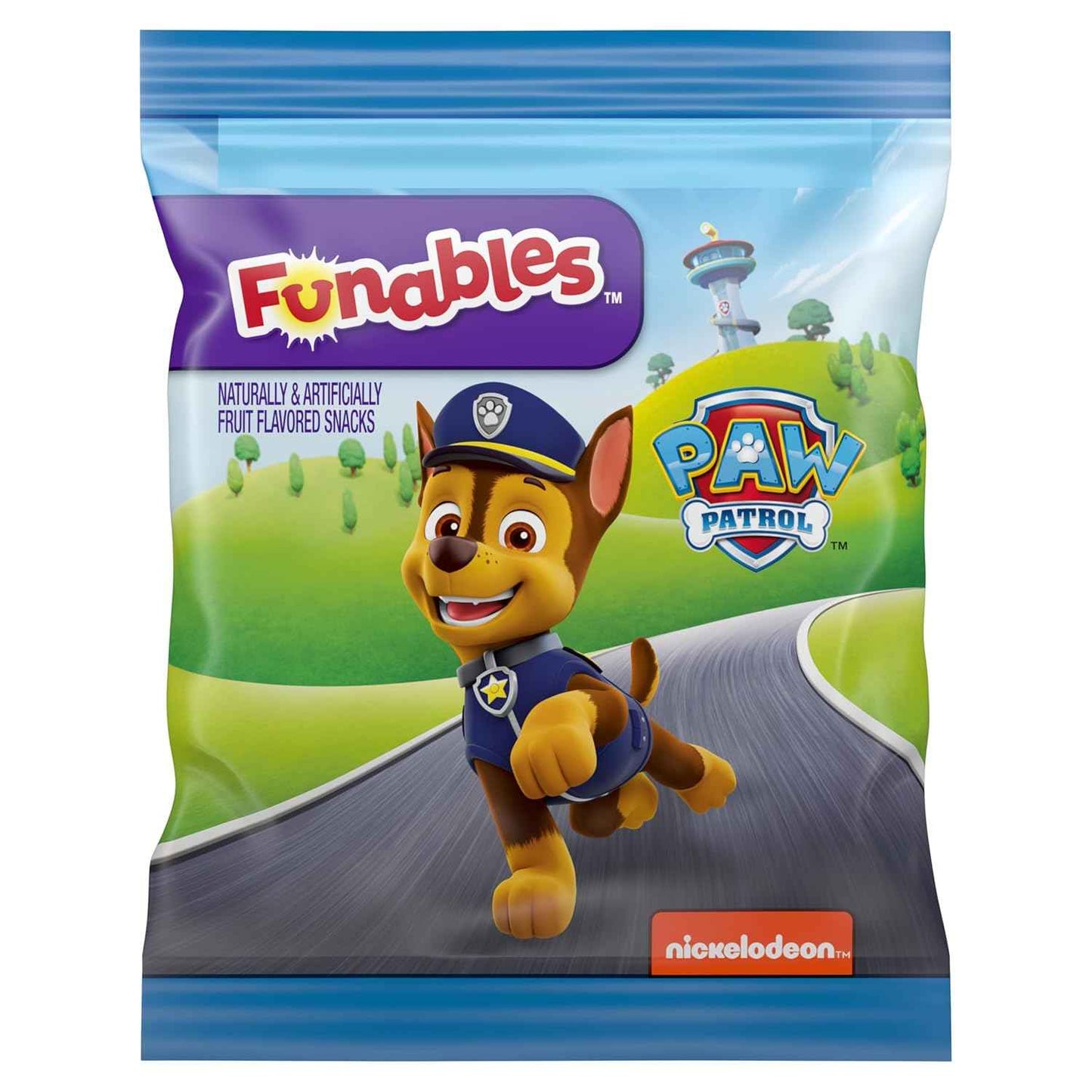 Funables PAW Patrol Fruity Snacks – Lunchbox Treat Pouches for Preschool and Elementary Kids, Assorted Fruit Flavors