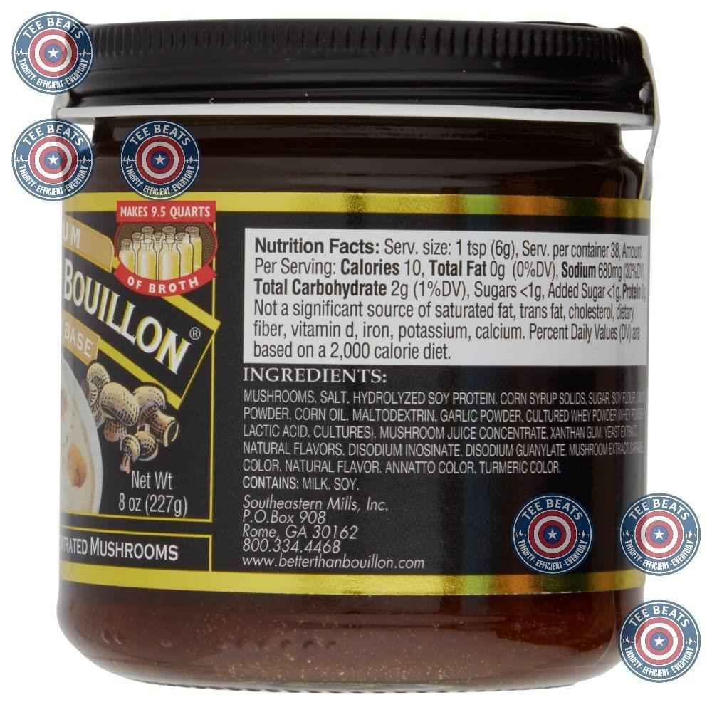 Better Than Bouillon Premium Mushroom Base – Streamlined Pantry Solution for Busy Cooks