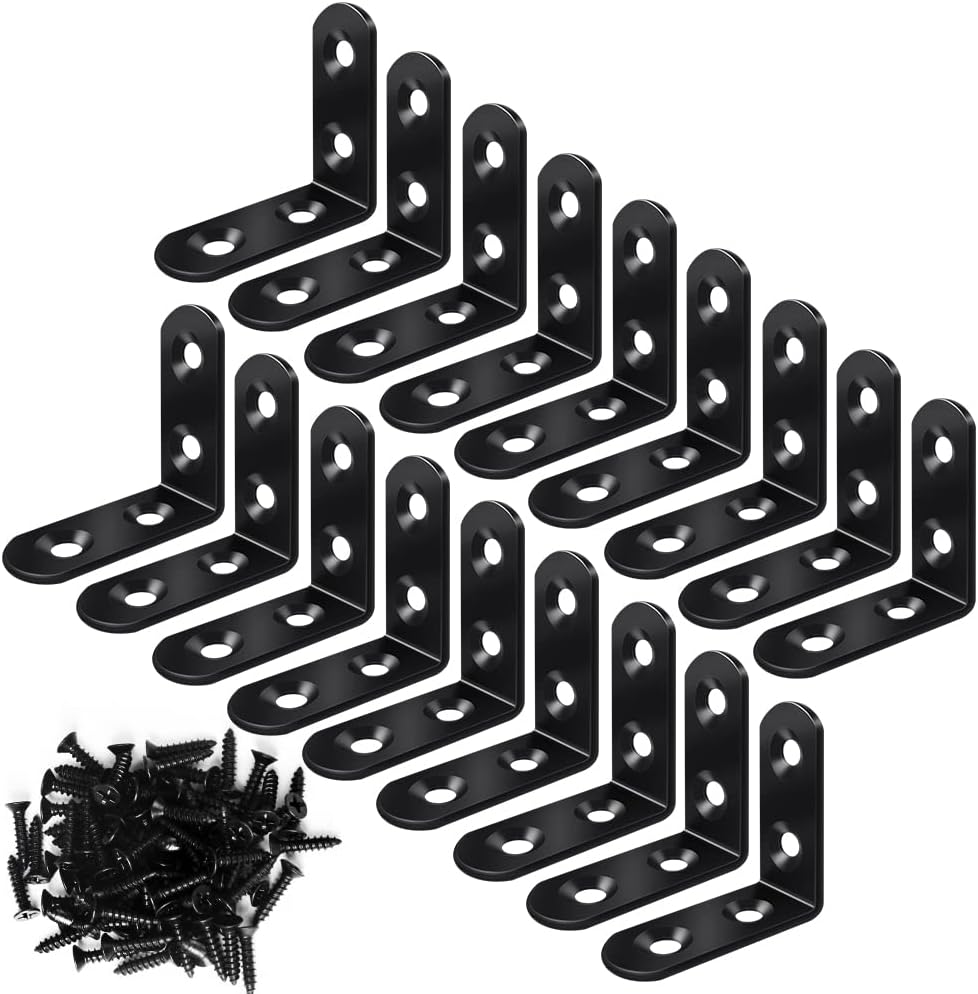 FATLODA L Bracket Set – Clean Profile Bracket for Flush Mount Furniture and Clutter-Free Storage