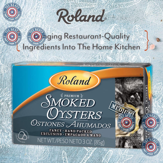 Roland_Foods_Premium_Naturally_Smoked_Medium_Oysters_in_Oil,_Wild_Caught,_3_Ounce,_Pack_of_1