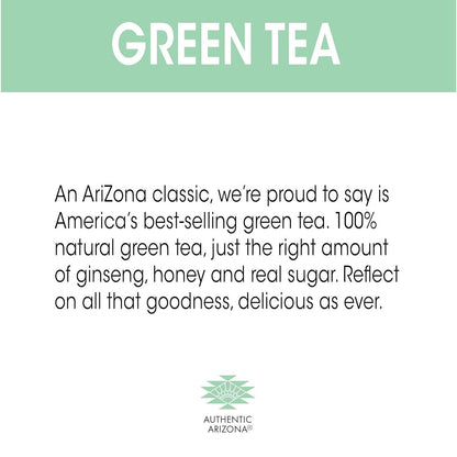AriZona_Green_Tea_with_Ginseng_and_Honey,_20_Fl_Oz_(Pack_of_12)