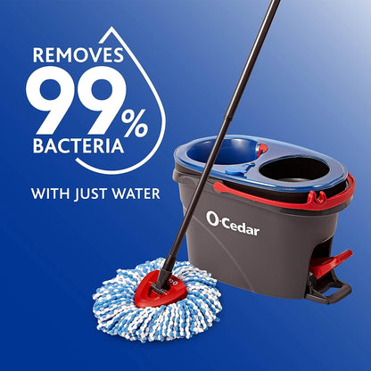 O-Cedar_EasyWring_RinseClean_Spin_Mop_Microfiber_Refill,_1-Pack,_Blue_Cleaning_Cotton_Absorbent_Cleaner_Microfibre_Traditional