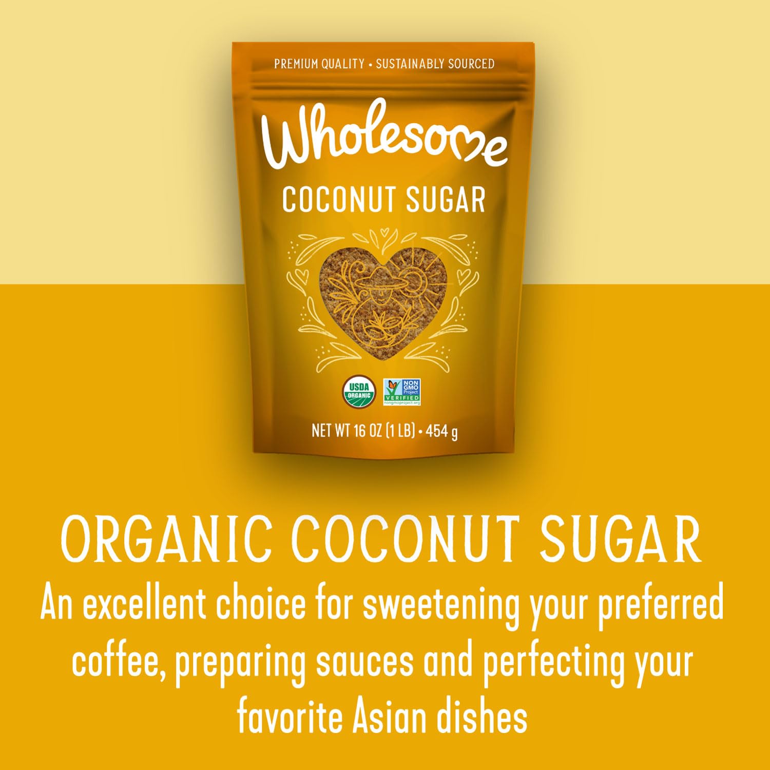 Wholesome_Sweeteners_16-Ounce_Organic_Coconut_Sugar_-_Non_GMO,_Gluten_Free_&_Vegan_Sweetener_for_Baking,_Sauces_&_Smoothies_-_1_Pack_-_Flavor