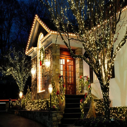 Festive Lights 25ft Warm White LED String Lights - Thoughtful Housewarming and Holiday Gift for Her, Cozy Home Decor Present