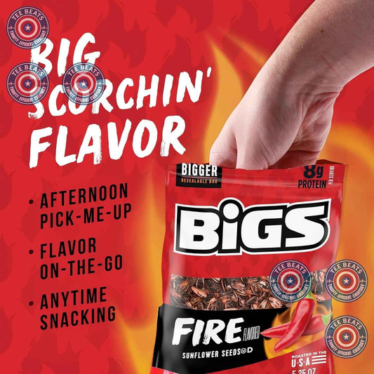 BIGS Jumbo Fire-Roasted Sunflower Seeds – Mindful Crunching Ritual for Stressful Workdays