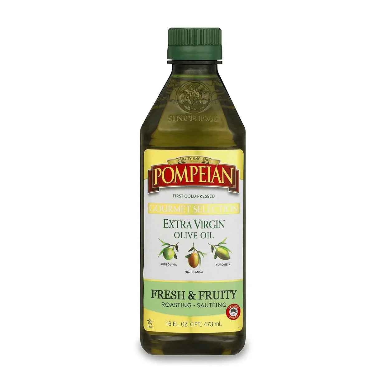 Pompeian Gourmet Selection Extra Virgin Olive Oil – Thoughtful Housewarming Gift, Premium Cold Pressed EVOO for New Homeowners