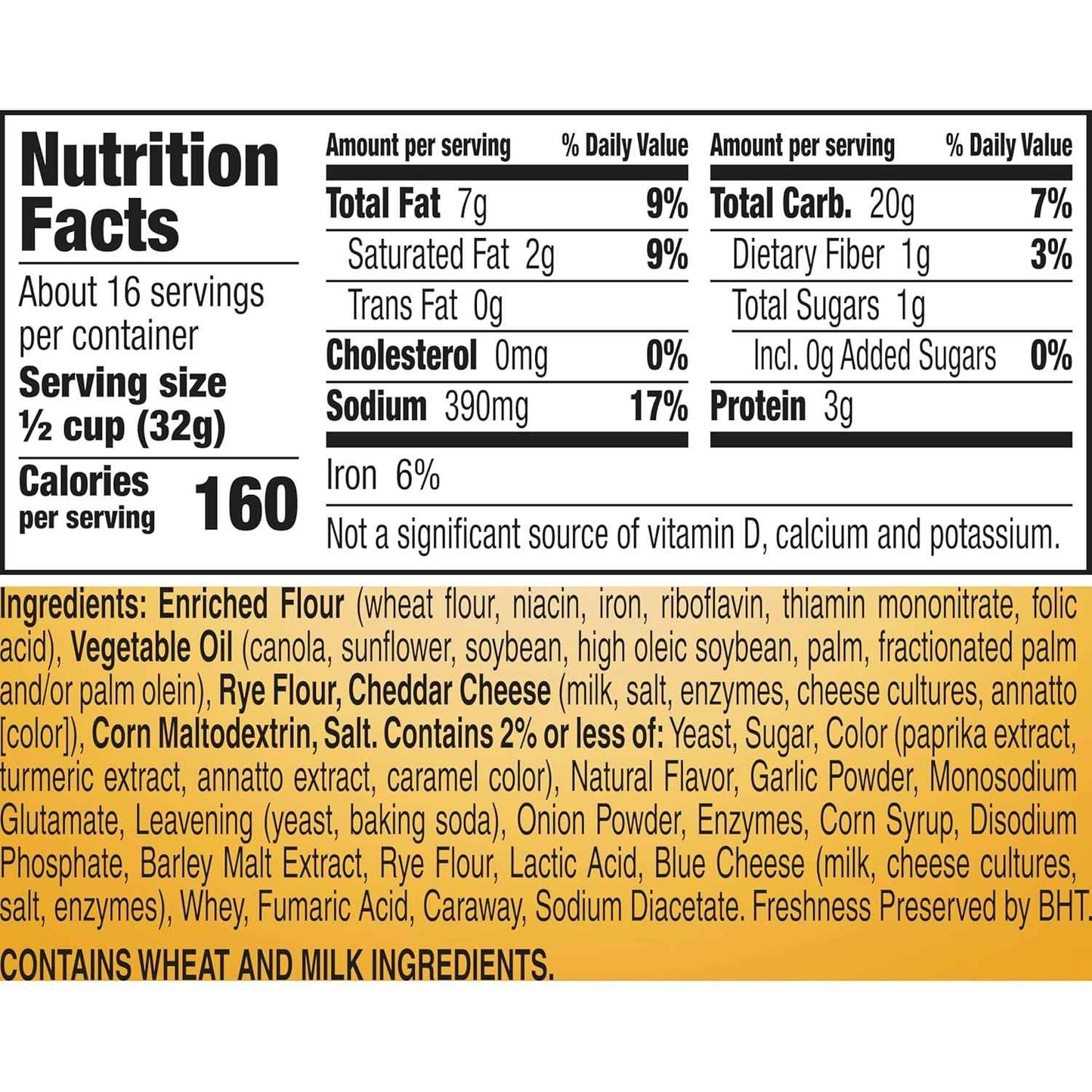 Gardetto's Aged Cheddar Snack Mix Tub – Kids Lunchbox Snack Packs for School and After-School