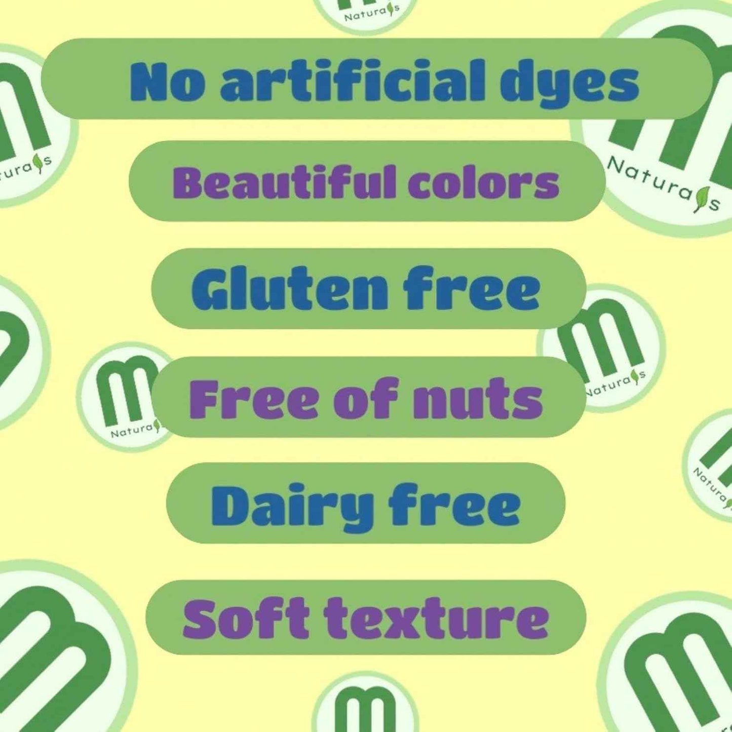 Manvscakes Clean Label Blue Sprinkles – Natural Dye Dessert Topping for Health Minded Home Bakers