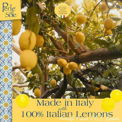 Perle di Sole Natural Essential-Oil Lemon Drops – Mindful Sucking Candy for a Calming Evening Ritual