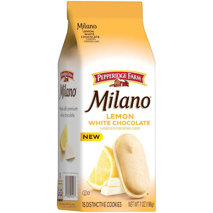 Pepperidge Farm Milano White Chocolate Lemon Cookies – Mindful Afternoon Tea Companion for Self-Care Rituals