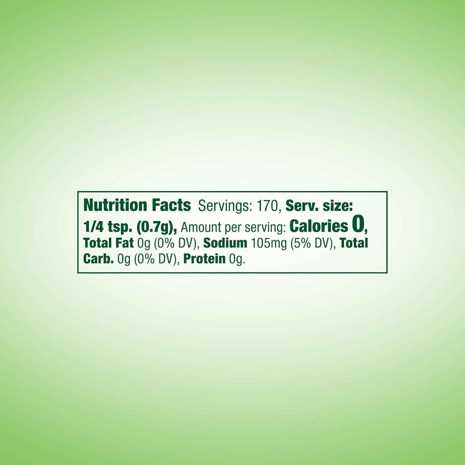 McCormick Perfect Pinch Green Goddess – Single-Bottle All-Purpose Seasoning for Clutter-Free Countertops