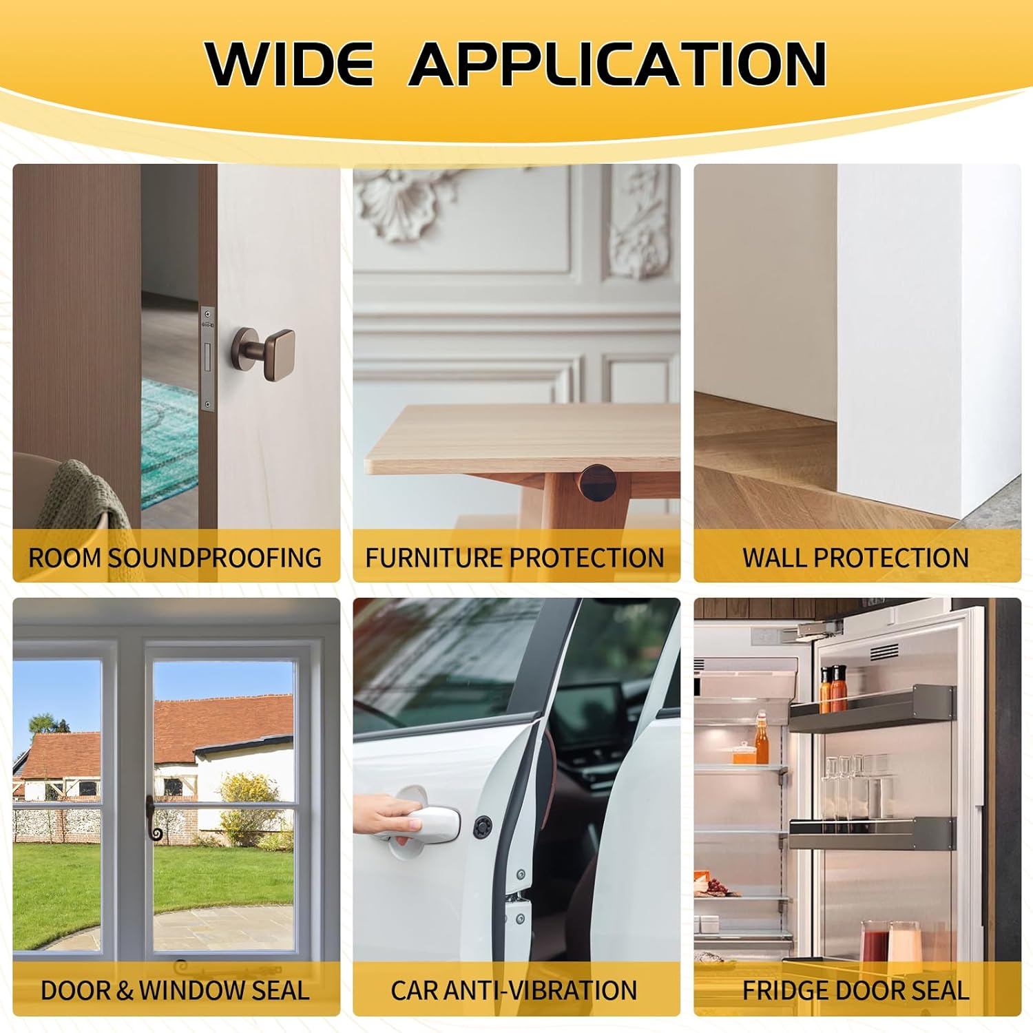 Foam Seal Solutions - Single-Roll Door Seal for Clutter-Free DIY Home