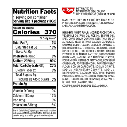 Nissin Top Ramen Bowl – Shelf-Stable Road Trip Lunch for Hotel Room Microwaves, Chicken 6-Pack