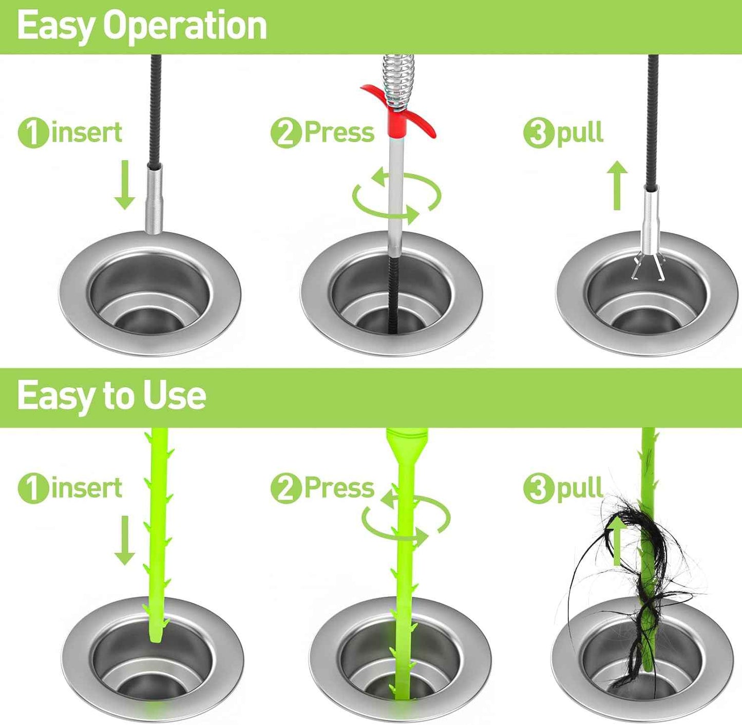 DR.PEN Drain Clog Remover – Practical Housewarming Gift for New Homeowners