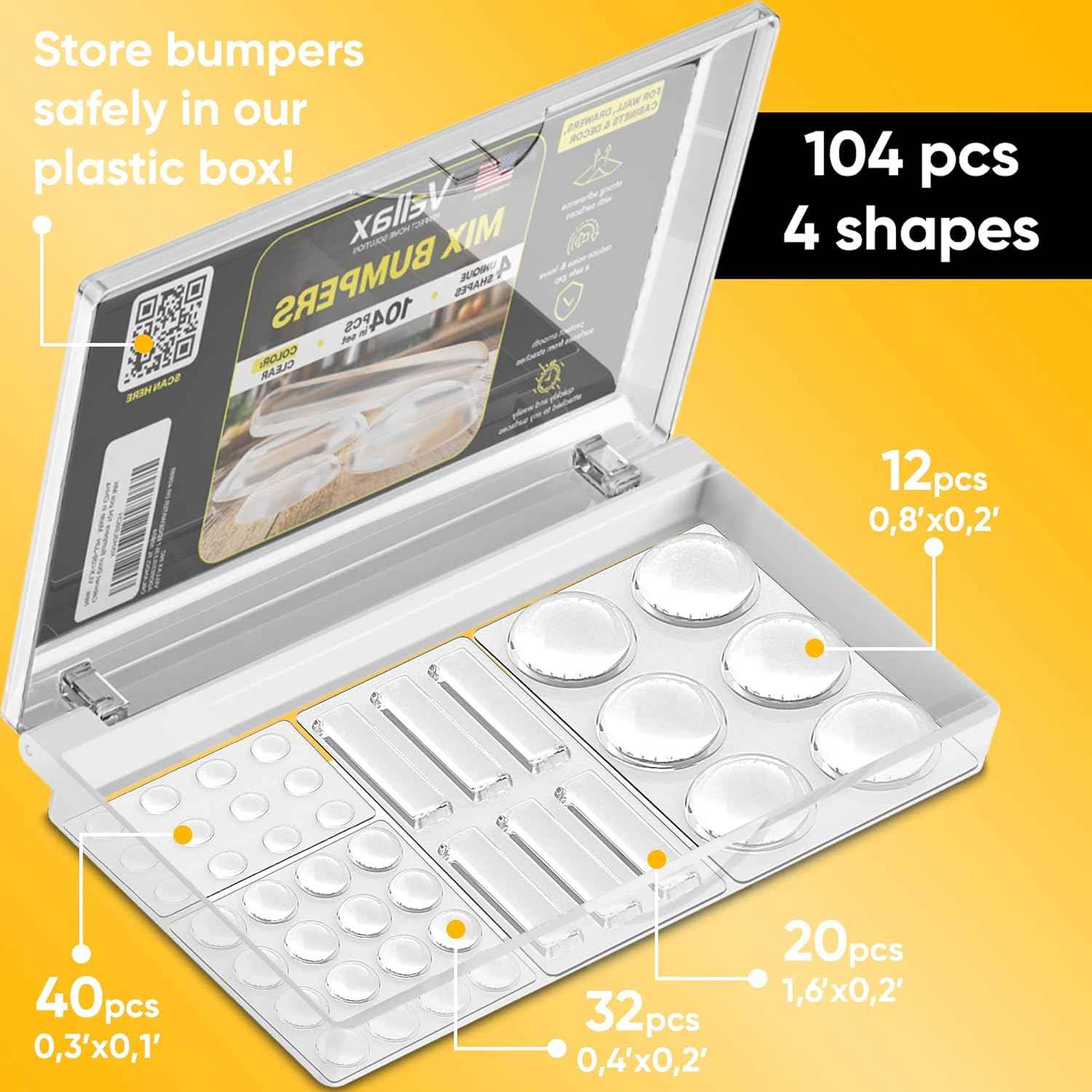 CLEARGRIP Cabinet Bumpers – Safe, Flameless Door Cushion System for Pet-Friendly Homes and Child-Safe Kitchens