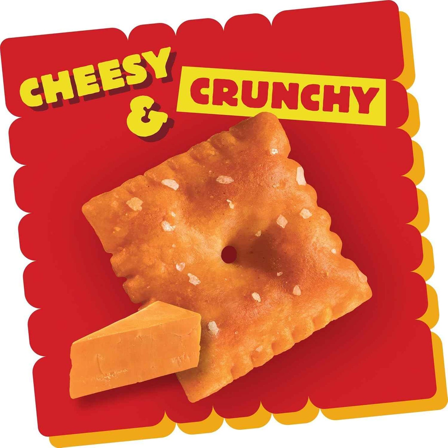 Cheez-It Snack Mix, Grab-and-Go Kids Snack Box for Lunchboxes and Car Cup Holders, Original, 17.8oz Box