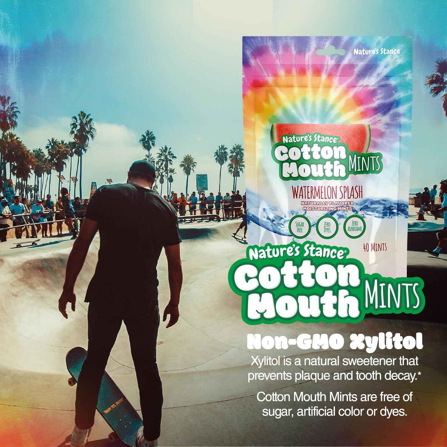 Nature's Stance Cotton Mouth Xylitol Mints – Thoughtful Sugar-Free Stocking Stuffer for Mom, Coworkers, and Frequent Travelers