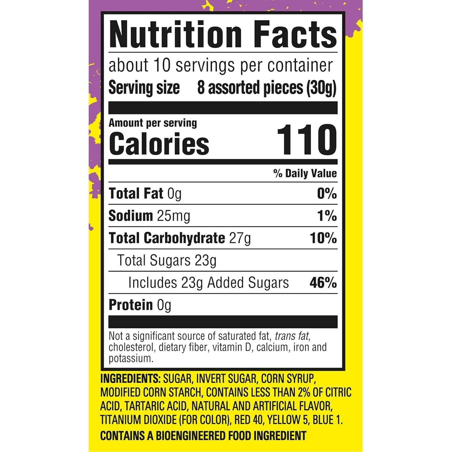 SOUR PATCH KIDS Fruits Mix Chewy Candy for Road Trips and Camping Snacks, Resealable Share Size 11.03 oz
