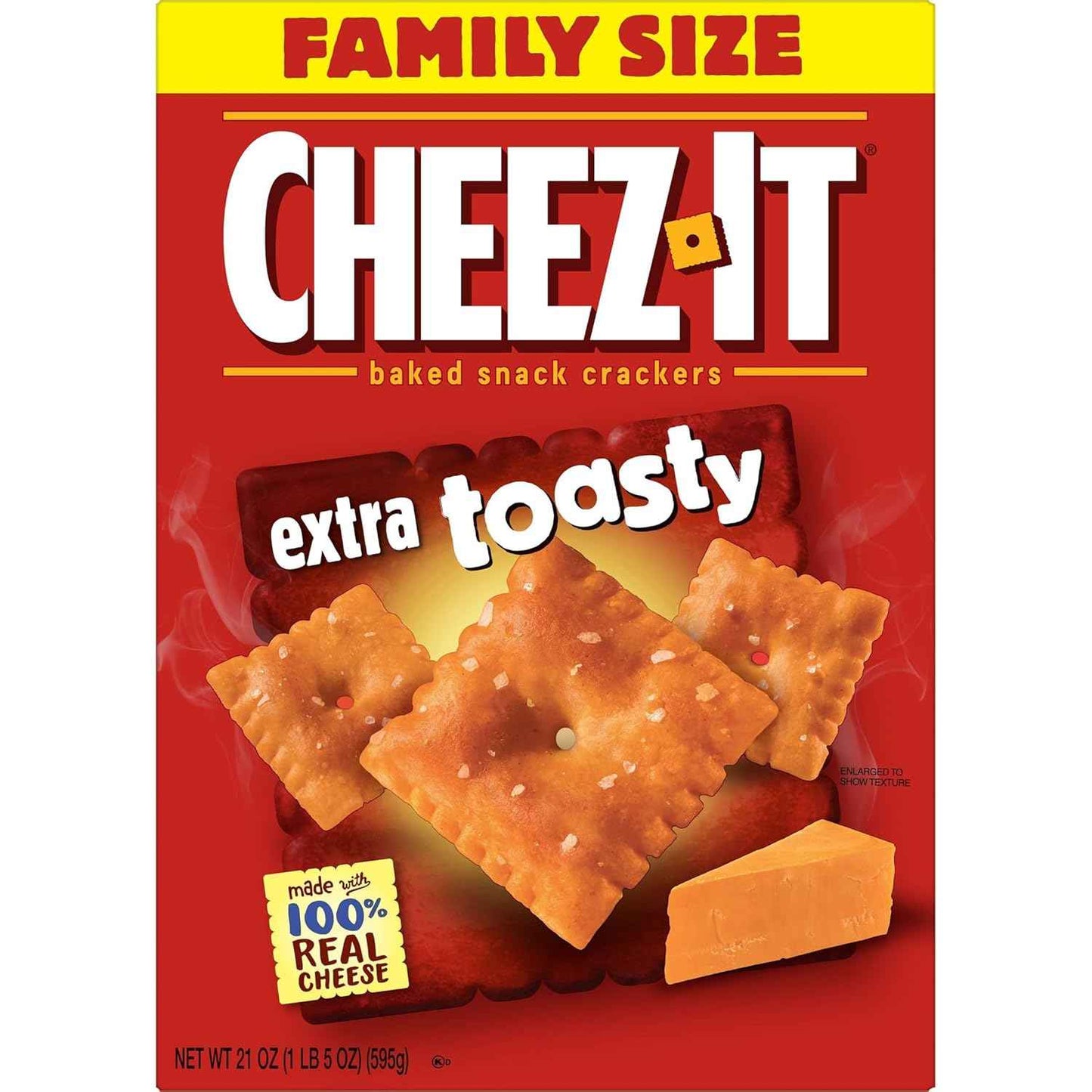 Cheez-It Snack Mix, Grab-and-Go Kids Snack Box for Lunchboxes and Car Cup Holders, Original, 17.8oz Box