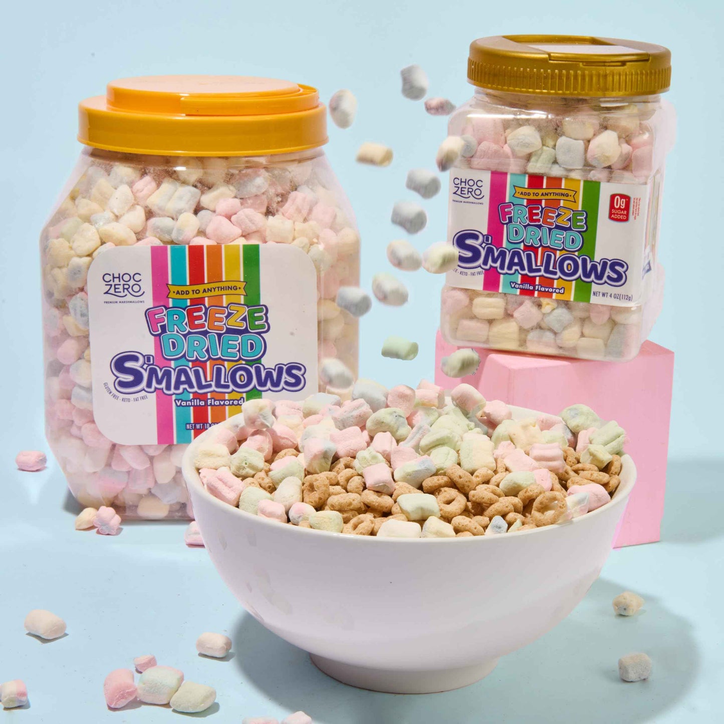 ChocZero Mini Marshmallows – Clean Label Pantry Item for the Restrained Home, 0g Fat and Sugar Free