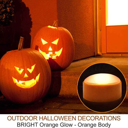 Halloween Pumpkin Lights Gift Set with Remote Timer - Unique Housewarming Present for Friends Who Love Seasonal Decor