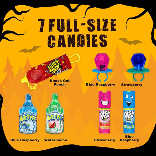 Bazooka Candy Companies Retro Candy Gift Box – Nostalgic 90s Variety Pack for Care Packages, Stocking Stuffers and Thoughtful Surprise Gifts