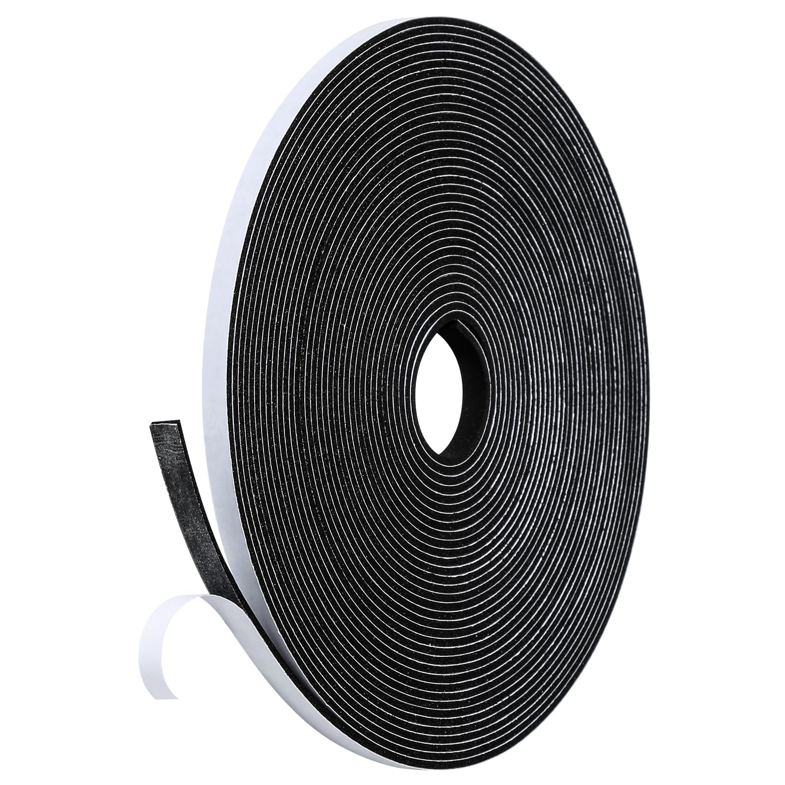 Fowong Weather Stripping Seal – Simple Peel-and-Stick Foam Tape for Clutter-Free Homes, 16ft Neutral Color Insulation