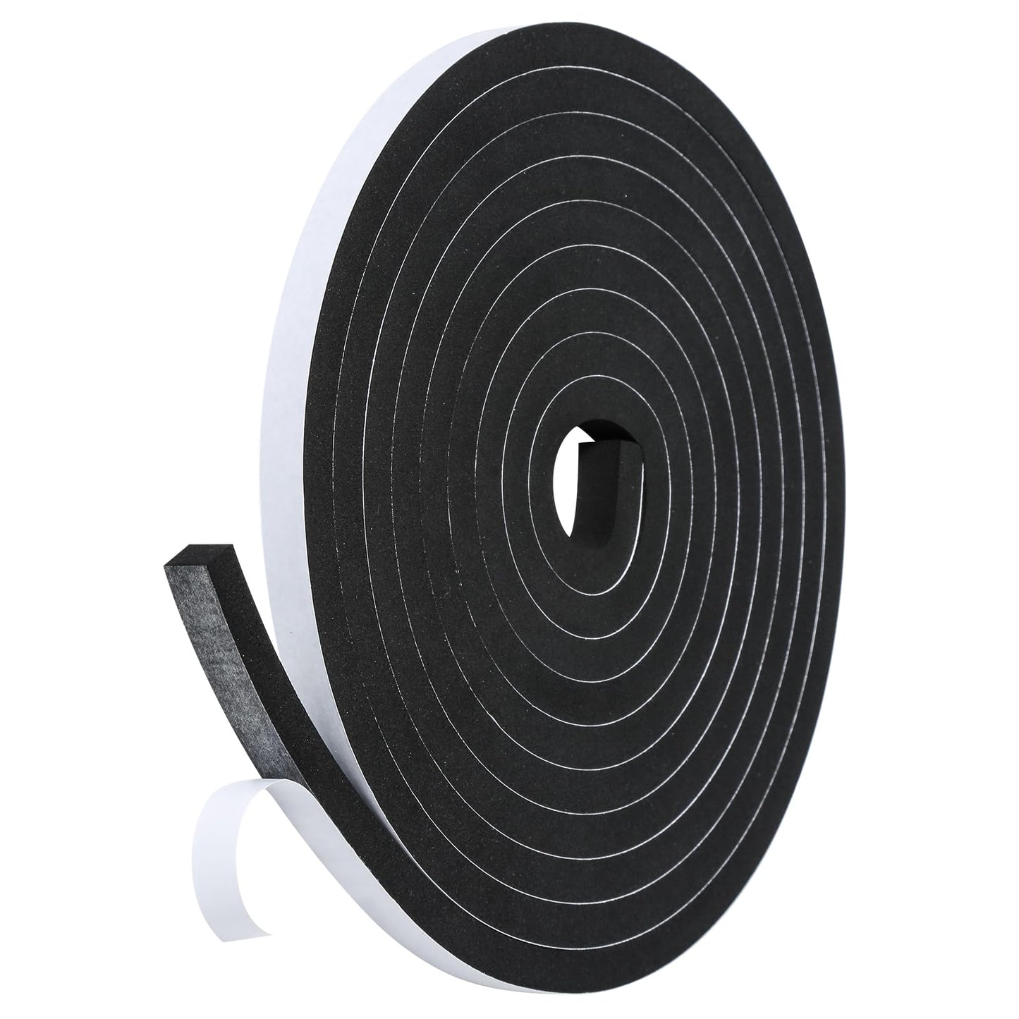 Fowong Weather Stripping Seal – Simple Peel-and-Stick Foam Tape for Clutter-Free Homes, 16ft Neutral Color Insulation