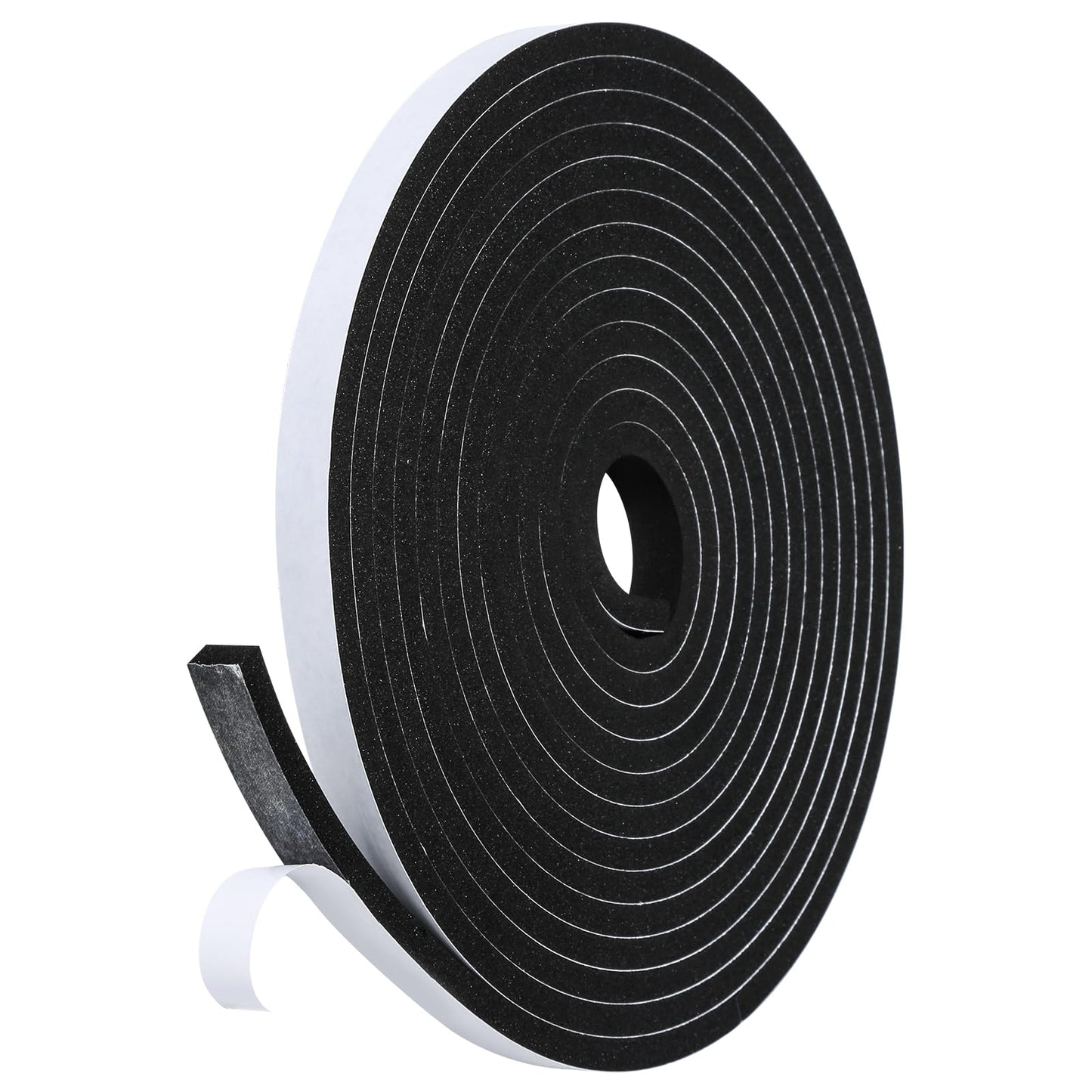 Fowong Weather Stripping Seal – Simple Peel-and-Stick Foam Tape for Clutter-Free Homes, 16ft Neutral Color Insulation