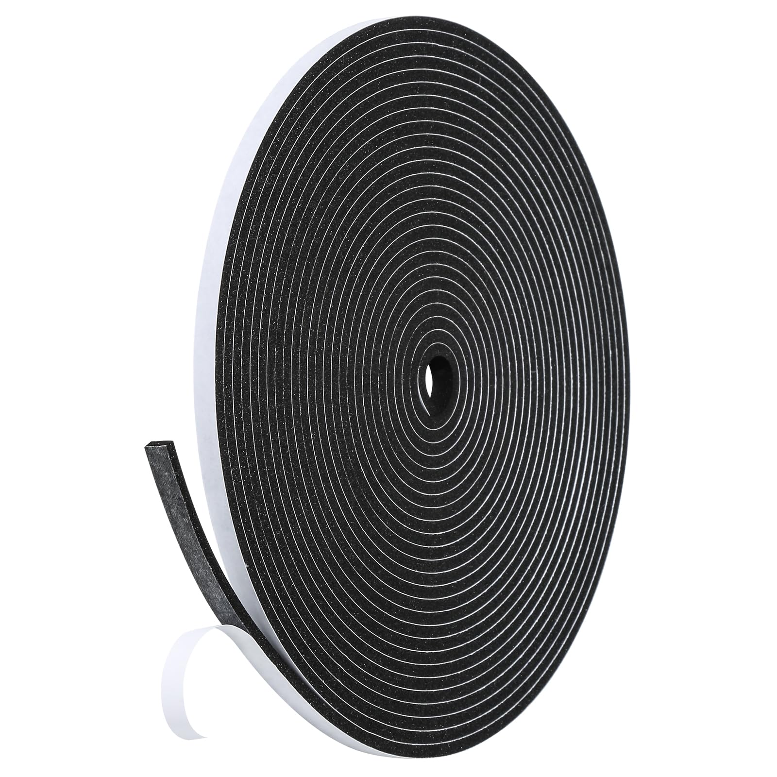 Fowong Weather Stripping Seal – Simple Peel-and-Stick Foam Tape for Clutter-Free Homes, 16ft Neutral Color Insulation