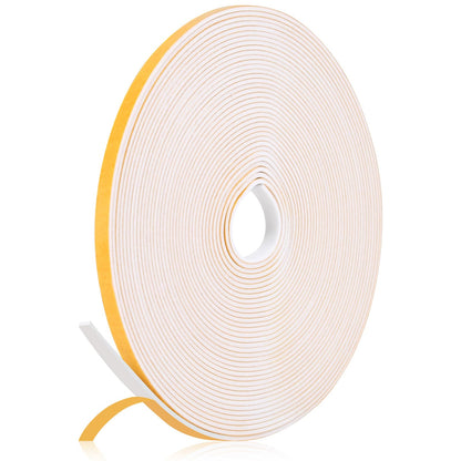Fowong Weather Stripping Seal – Simple Peel-and-Stick Foam Tape for Clutter-Free Homes, 16ft Neutral Color Insulation