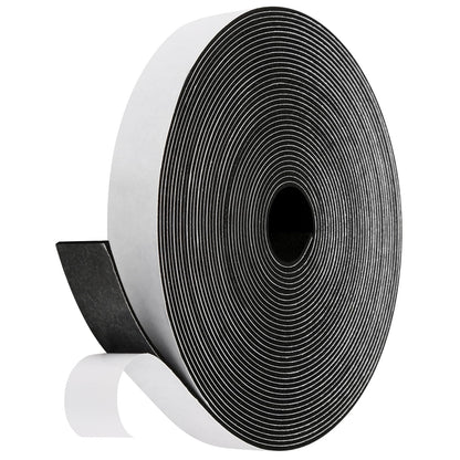 Fowong Weather Stripping Seal – Simple Peel-and-Stick Foam Tape for Clutter-Free Homes, 16ft Neutral Color Insulation