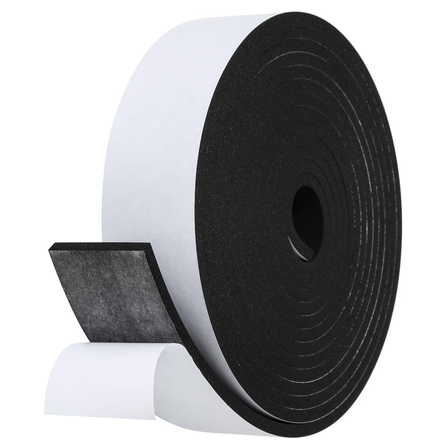 Fowong Weather Stripping Seal – Simple Peel-and-Stick Foam Tape for Clutter-Free Homes, 16ft Neutral Color Insulation