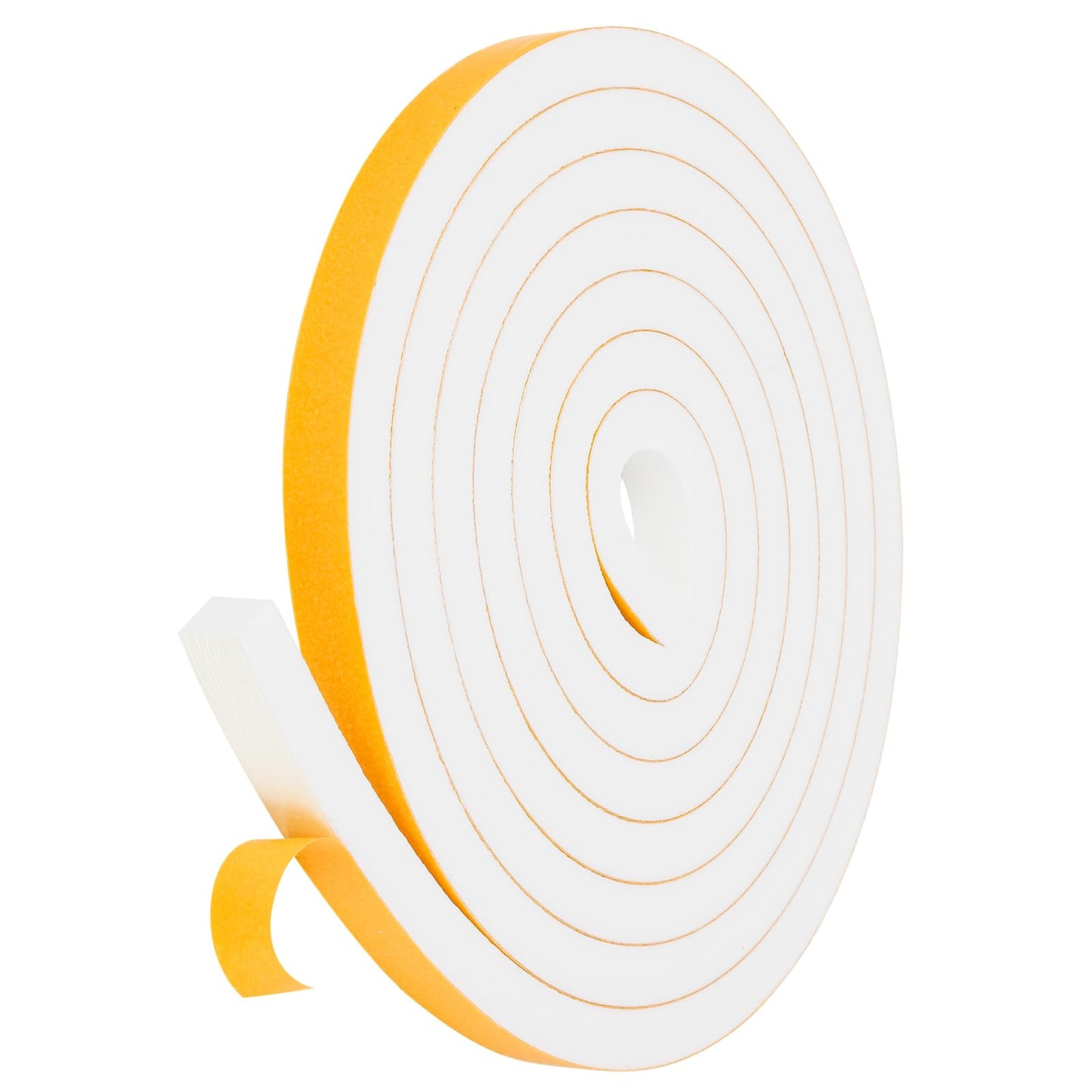 Fowong Weather Stripping Seal – Simple Peel-and-Stick Foam Tape for Clutter-Free Homes, 16ft Neutral Color Insulation