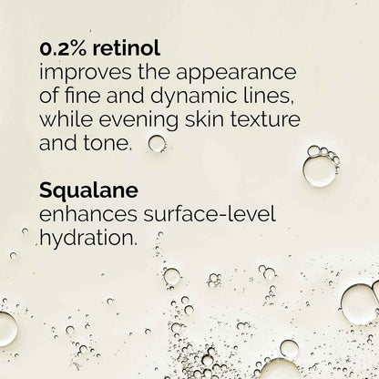The Ordinary Retinol 0.2% in Squalane – Evening Wind-Down Serum for Bedroom Vanity Routines