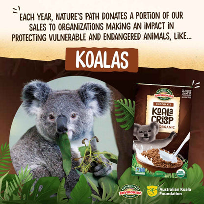 EnviroKidz Koala Crisp Cereal – Portable Camping Breakfast Cereal for Family Outdoor Trips