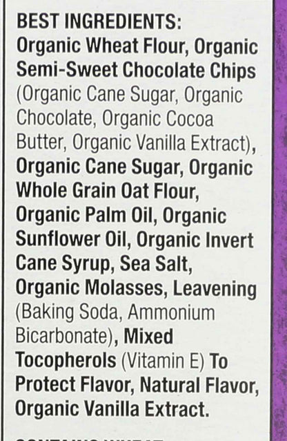Annie's Organic Chocolate Chip Bites – After-School Snack for Kids, Bite-Size Cookie Pouches
