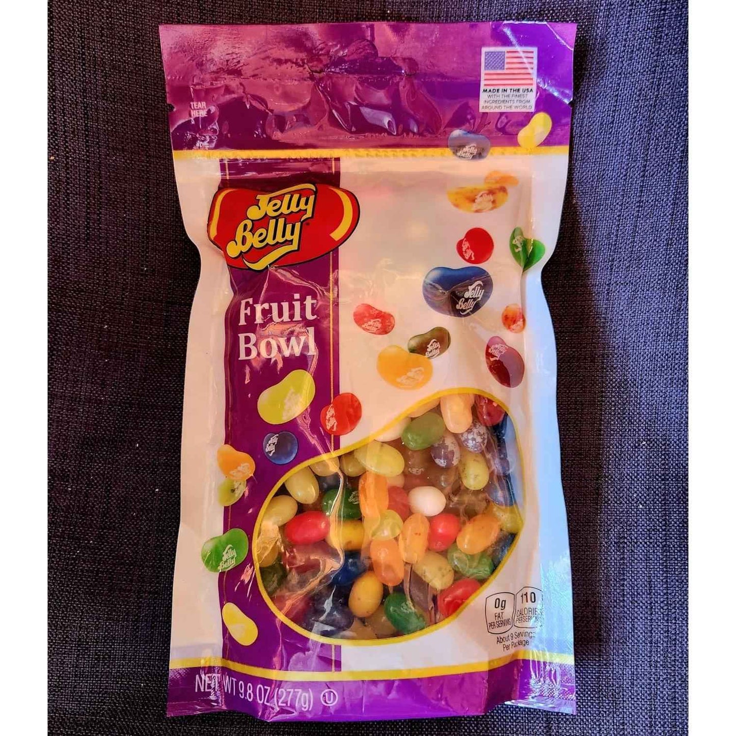 Jelly Belly Fruit Bowl Jelly Beans, 9.8-oz – Thoughtful Stocking Stuffer and Easter Basket Treat for Friends and Family