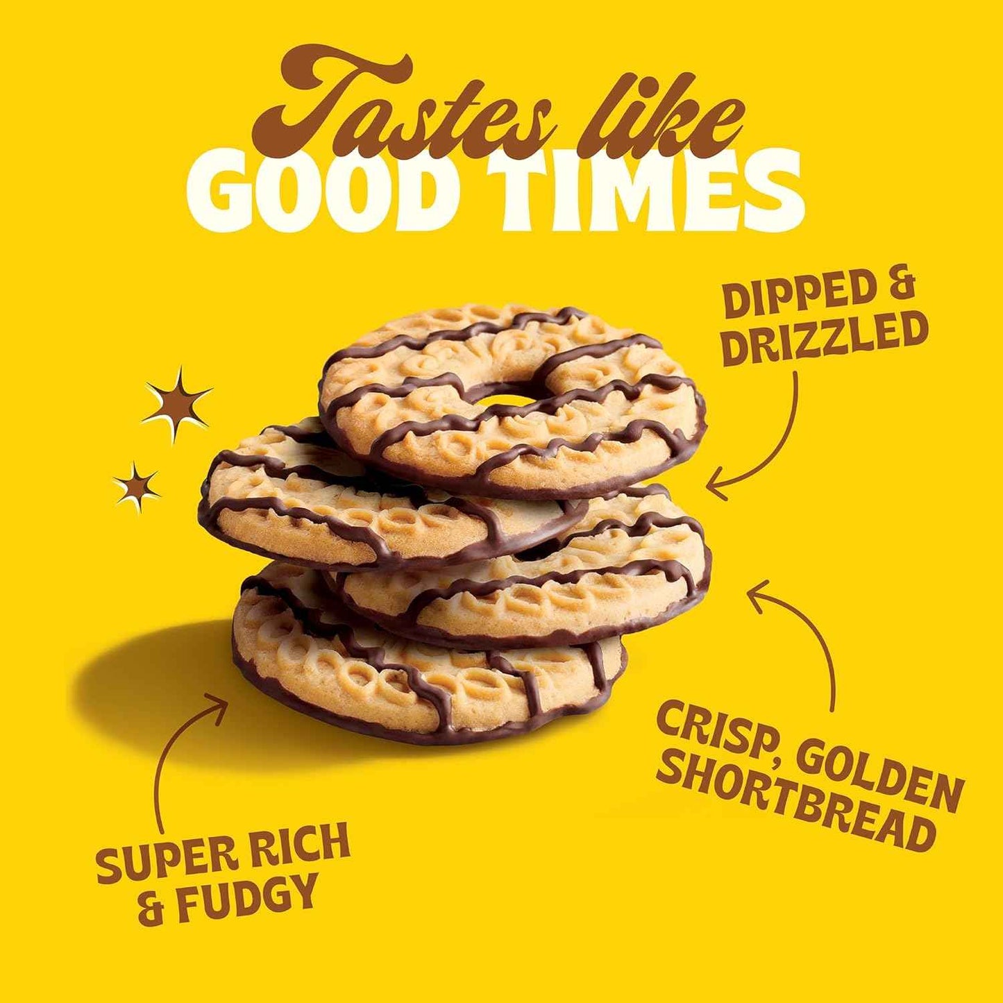 Back to Nature Fudge Striped Cookies – Plant-Based Fudge Striped Treats for Playdates, Lunchbox Surprise
