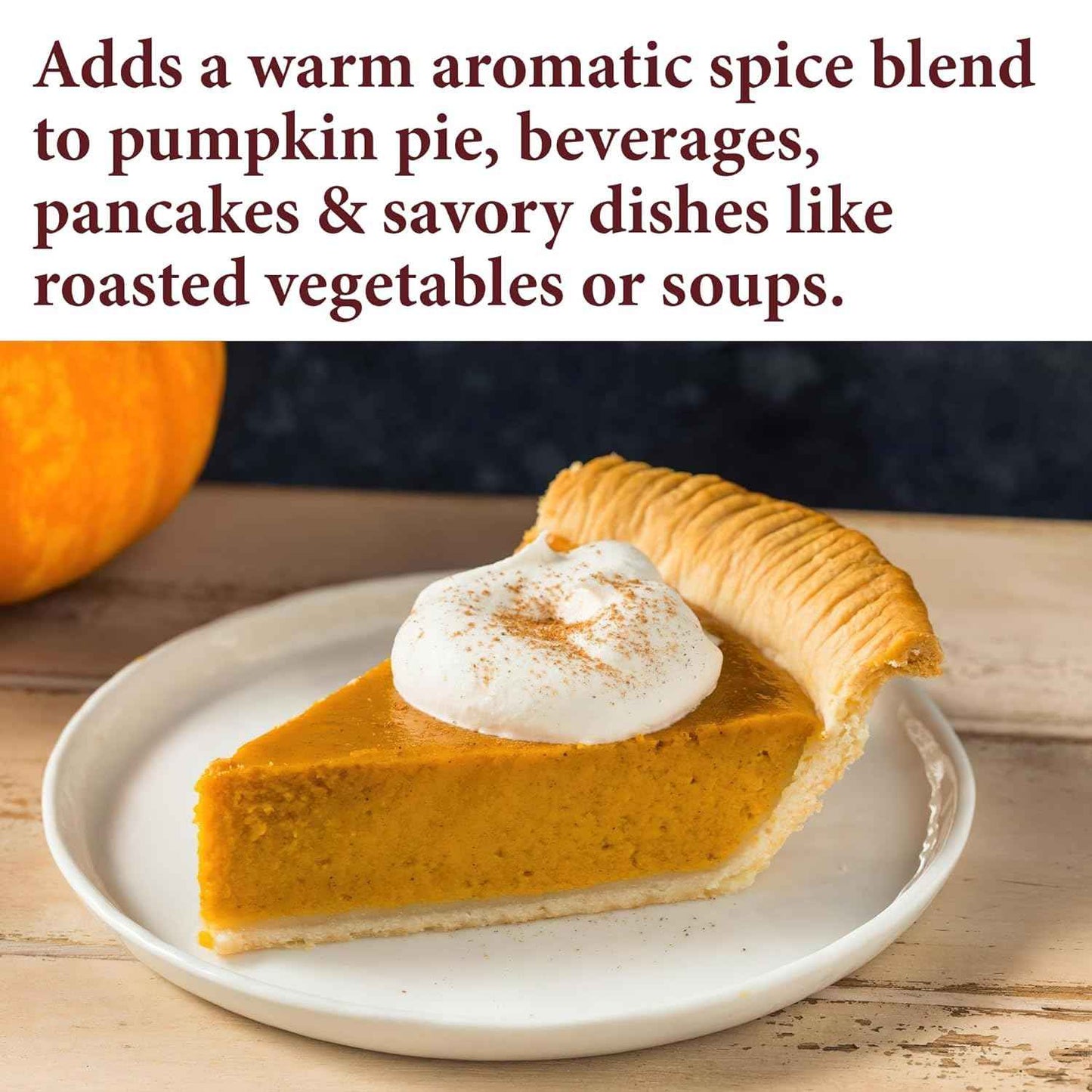 The Spice Way Pumpkin Pie Spice 8 oz – Family Friendly Baking Spice for Holiday Cookies and Muffins