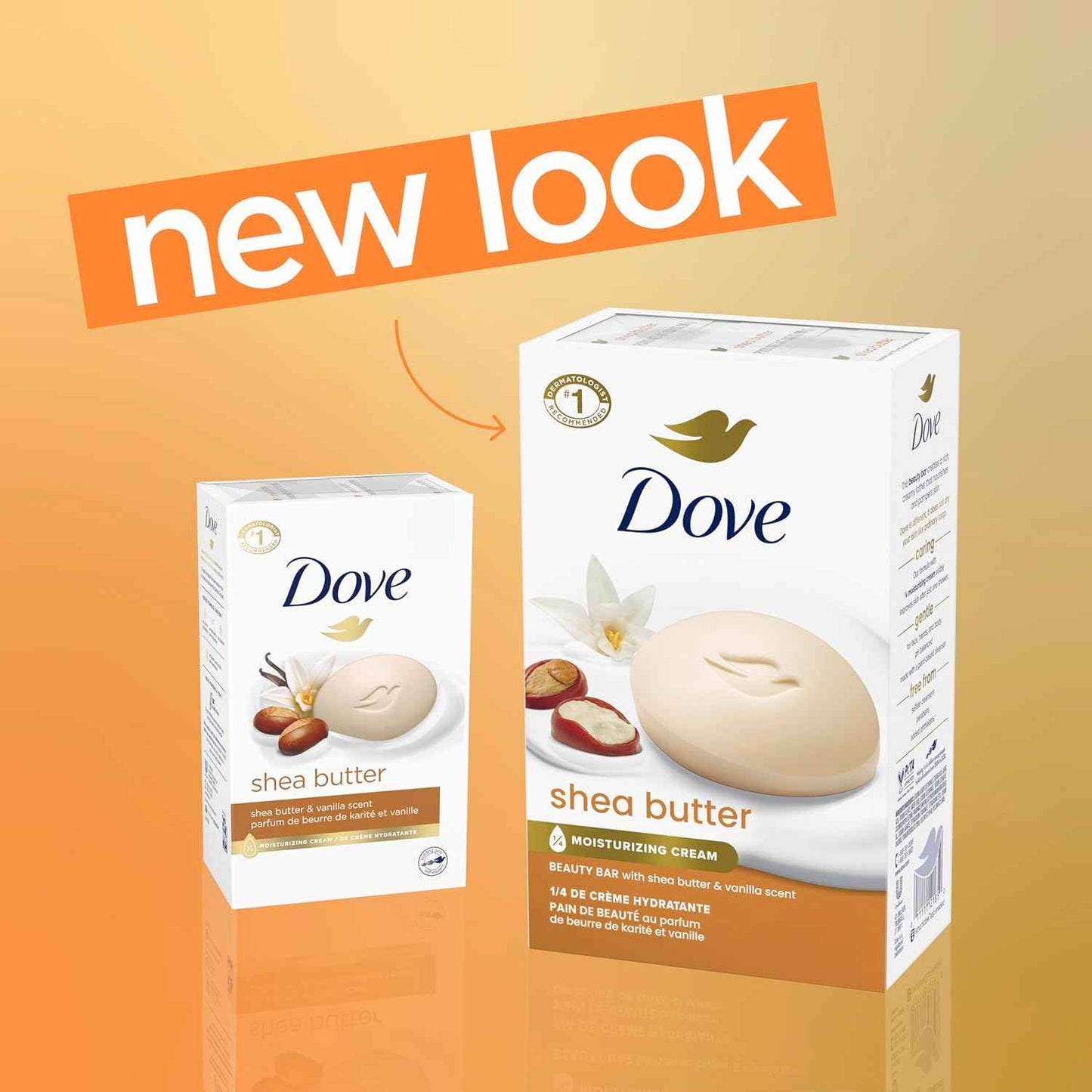 Dove Beauty Bar Shea Butter – Thoughtful Birthday Gift for Women Who Love Gentle Skincare