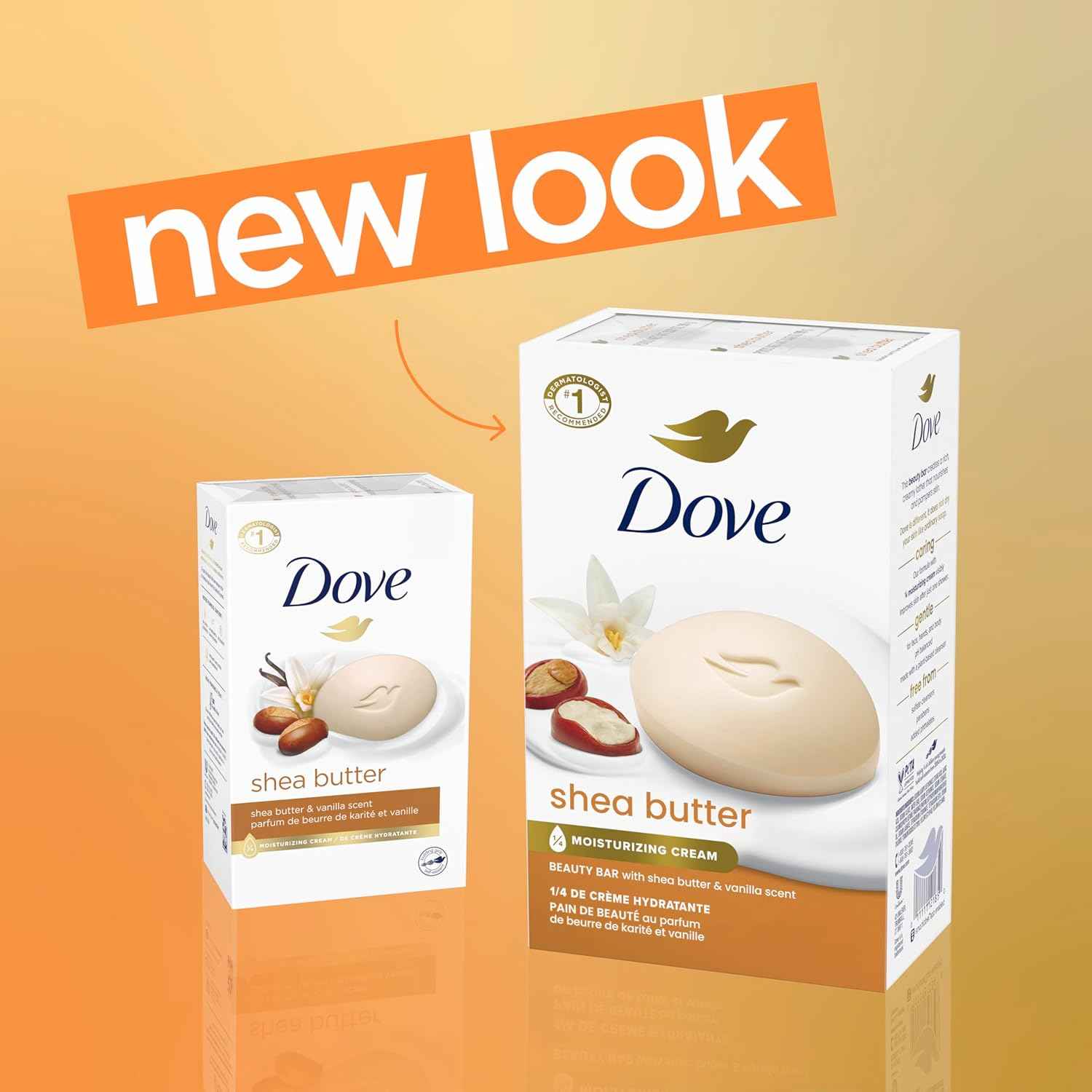 Dove Beauty Bar Shea Butter – Thoughtful Birthday Gift for Women Who Love Gentle Skincare