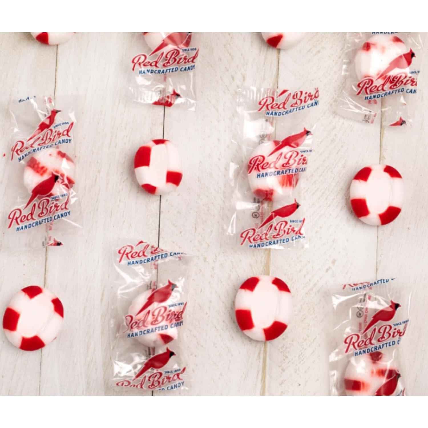 Red Bird Peppermint Candy – Thoughtful Hostess Gift and Stocking Stuffer, Heritage American Candy Since 1890