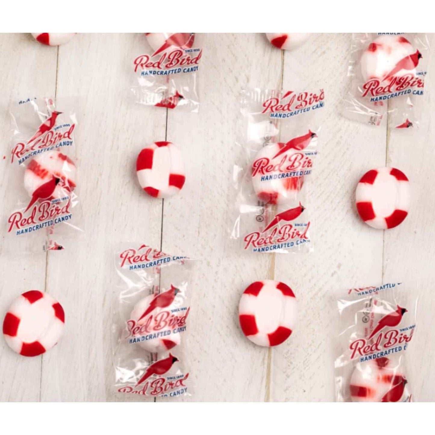 Red Bird Soft Mints – Housewarming and Birthday Gift Basket Addition, Individually Wrapped Peppermint Puffs