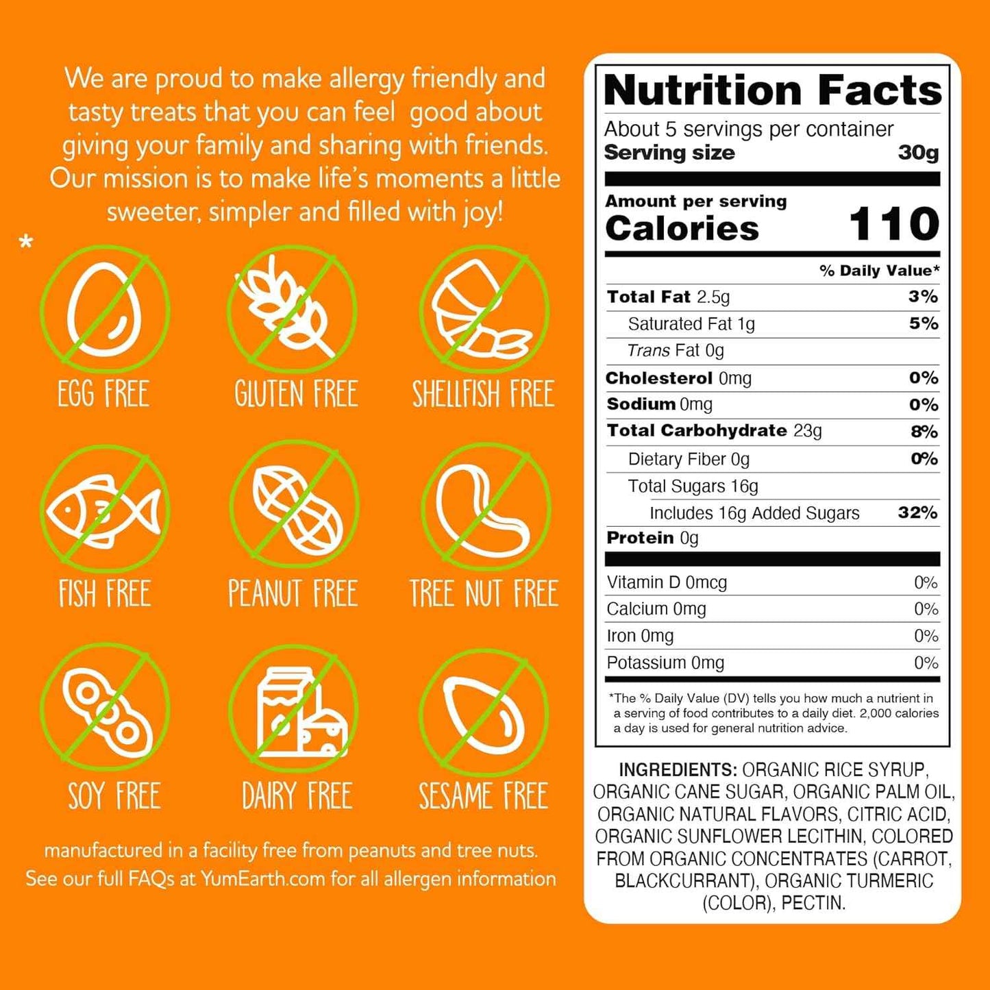 YumEarth Organic Fruit Flavored Chewys – Individually Wrapped Candy for Kids Birthday Treat Bags