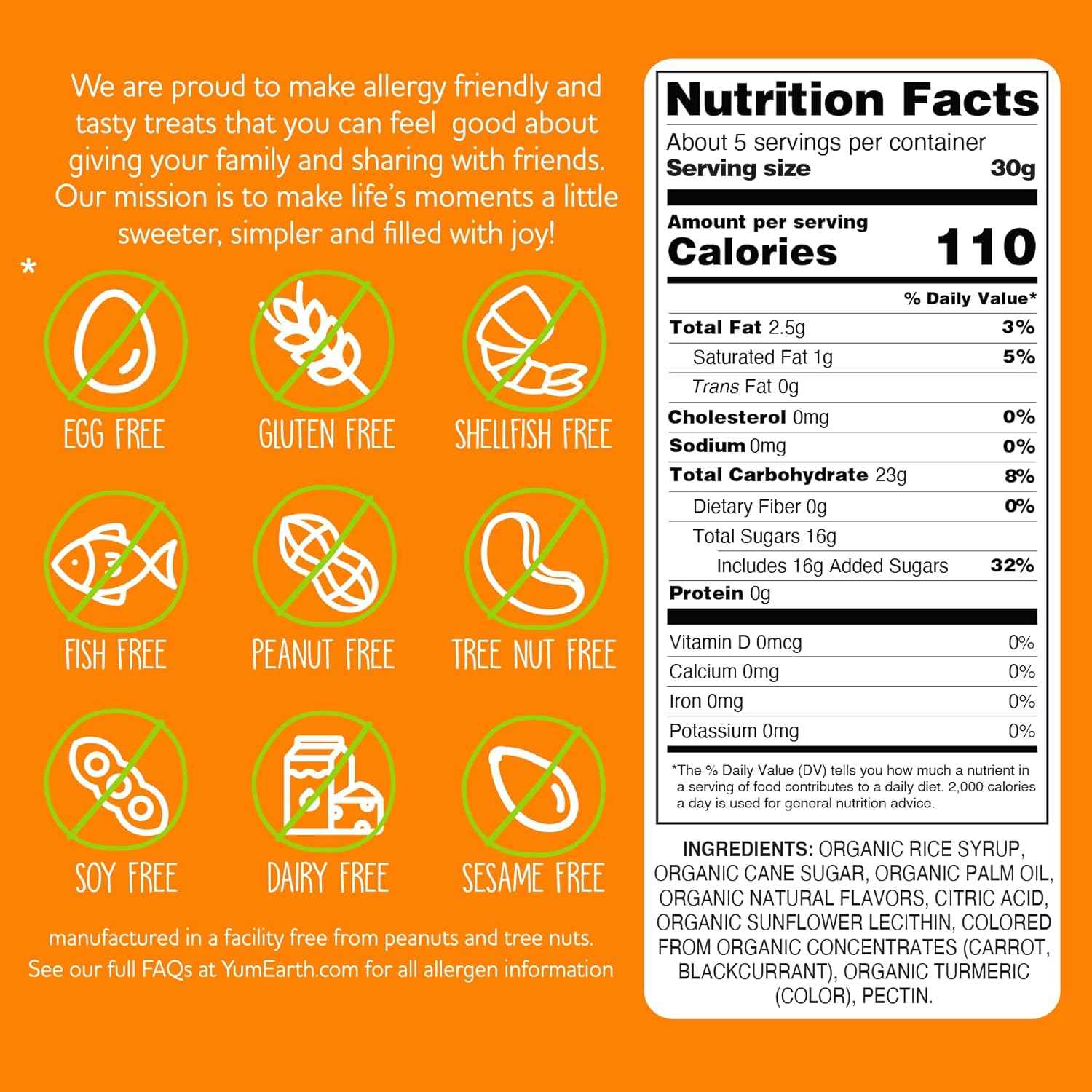 YumEarth Organic Fruit Flavored Chewys – Individually Wrapped Candy for Kids Birthday Treat Bags