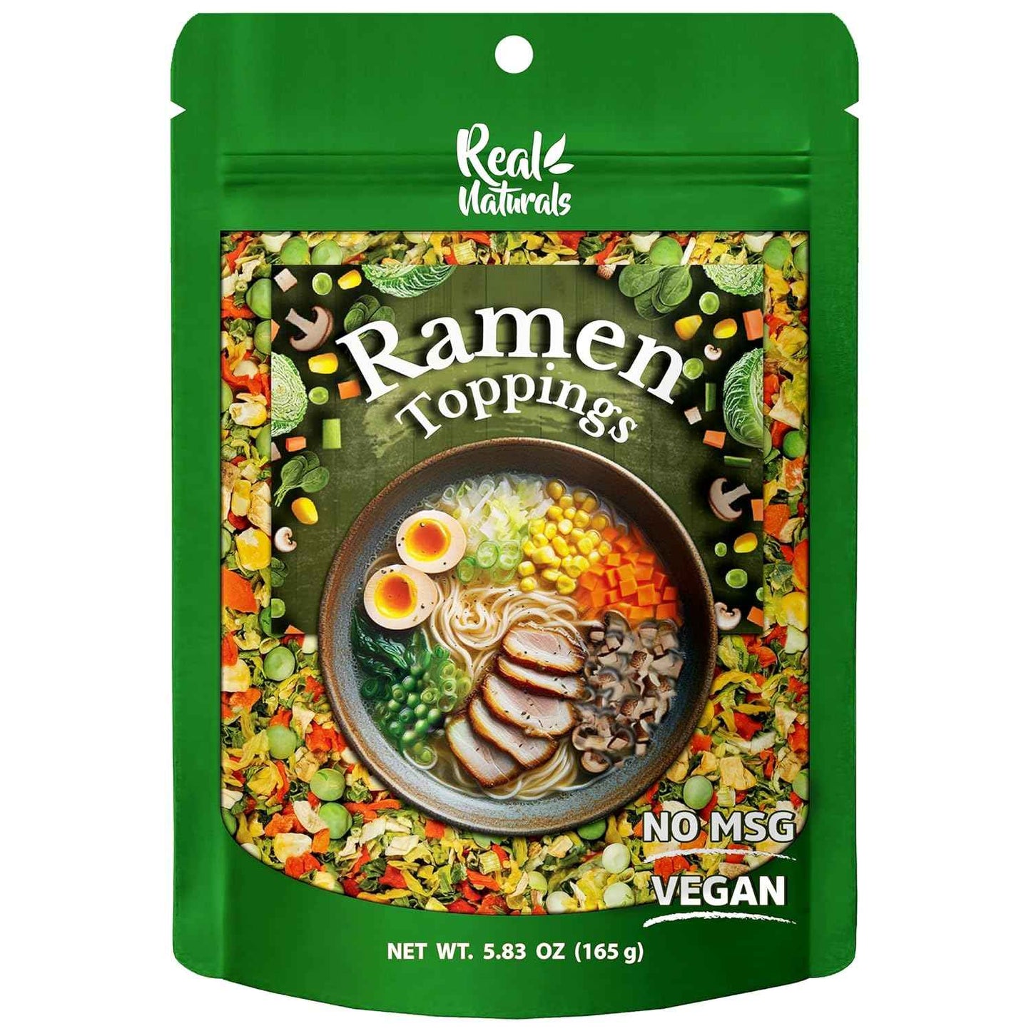 VeggieRush Freeze-Dried Veggie Sprinkle – Sneaky Veggie Topper for Kid-Friendly Ramen Bowls