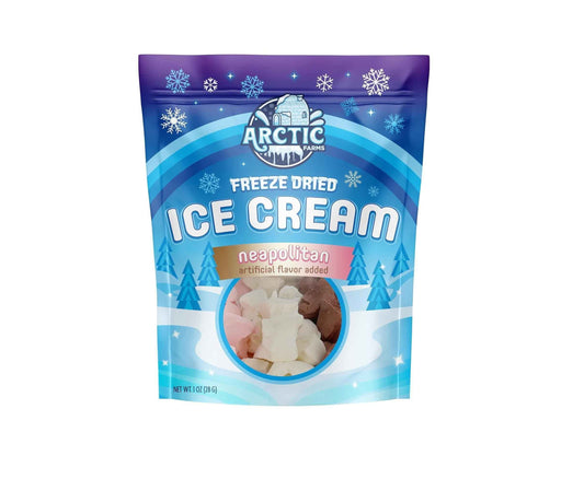 Arctic Farms Freeze Dried Ice Cream – Unique Housewarming and Valentine's Day Food Gift for Women and Mom, 1 Ounce