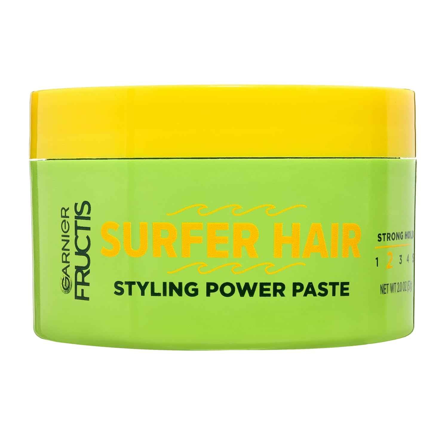 Garnier Fructis Style Surfer Hair Power Putty for Patio Lounging, Textured Windblown Styling