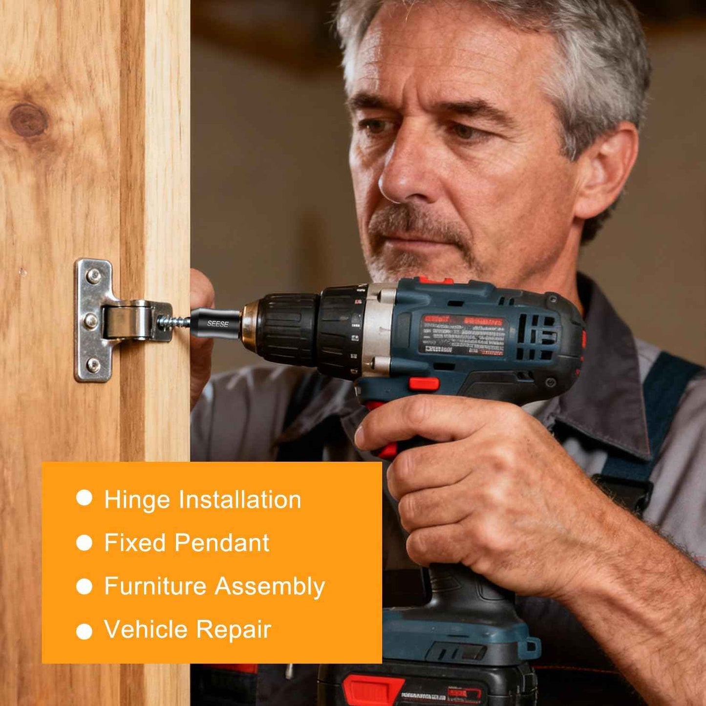 Magnetic Screw Ring – Prevent Dropped Screws on Finished Surfaces and Delicate Electronics